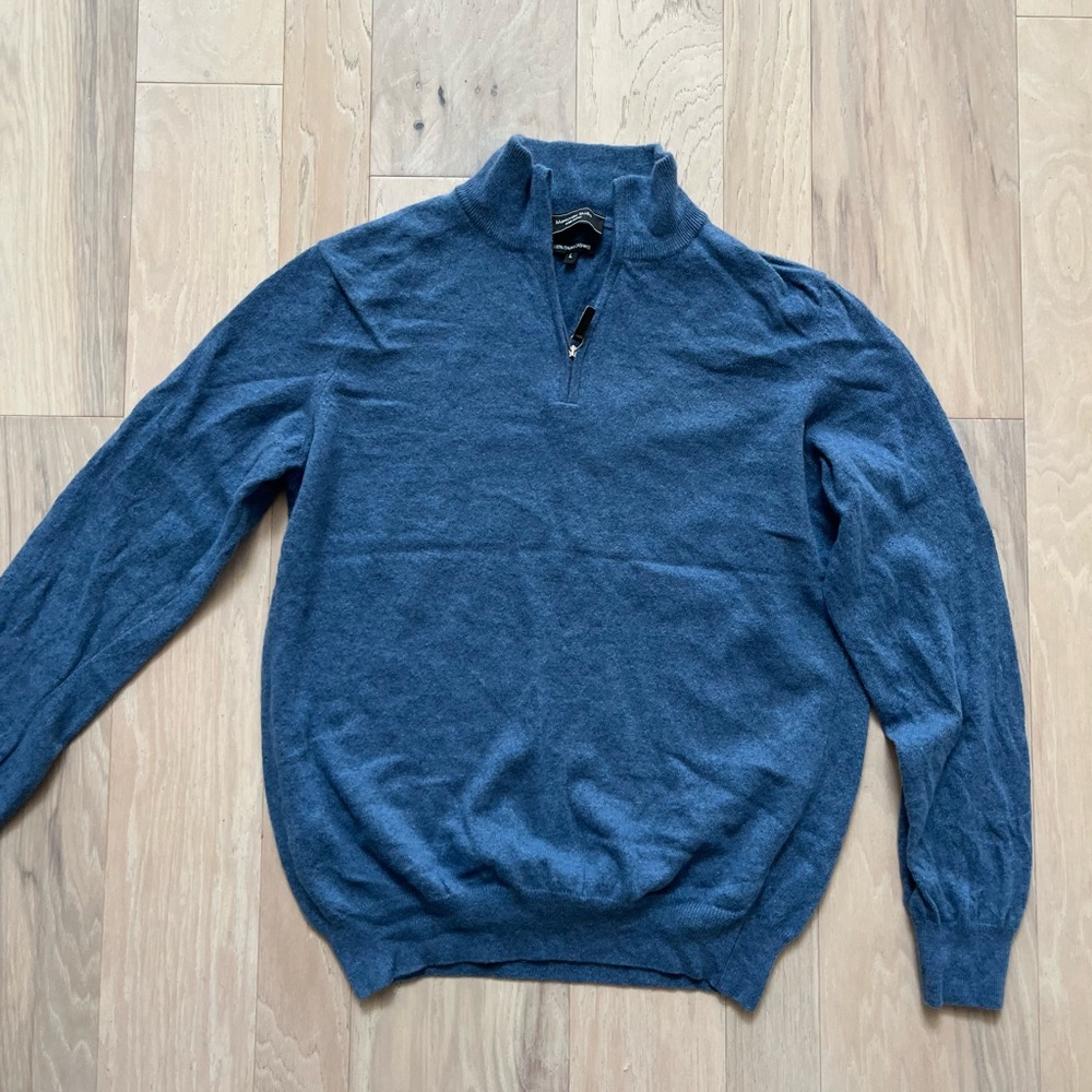 Men’s 100% cashmere sweater